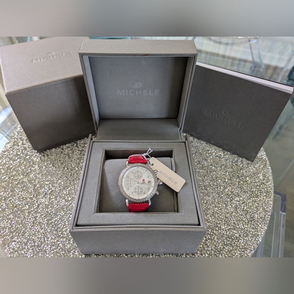Michele CSX Diamond Watch